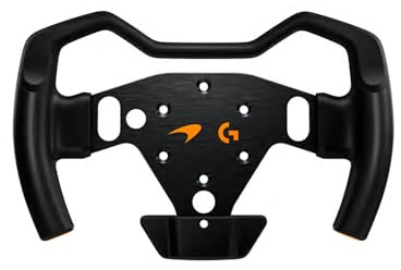 Logitech G RS Formula Wheel McLaren Racing Edition | Racing Sim Rennlenkrad für PC, Xbox, playstation – Entwickelt für die Verwendung RS Wheel Hub (RS50) - Schwarz