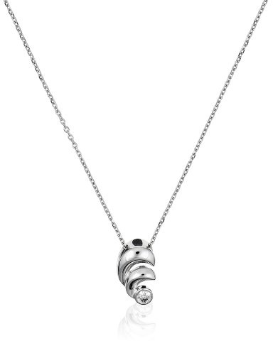 Orphelia Damen Halskette 925 Sterling Silber Zirkonia 45 cm