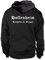 shirtloge Hoffenheim - Kämpfen & Siegen - Fan Kapuzenpullover - Schwarz (Weiß) - Größe L