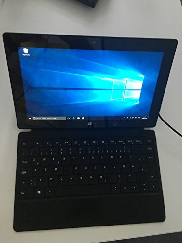 Microsoft 7EX00004 Tablette tactile 10,6 (26,92 cm) Intel Core i5 4200U 1,60 GHz 256 Go Windows 8.1 Wi-Fi Noir - Clavier Qwertz Allemand