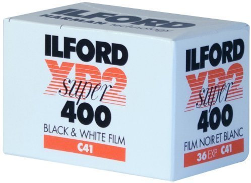 4 X Ilford XP-2 Super 400 135-36 Black & White Film by Ilford