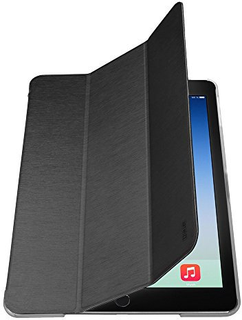 Artwizz 6115-1371 SmartJacket Schutzclip mit Frontcover und Standfunktionen für iPad Air 2 schwarz