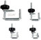 CCLIFE 4tlg Schlauchklemmen Set Schlauch Abklemmzange Abklemmen Zange Set KFZ | 10 15 25 45 mm