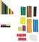 Learning Resources Set Gigante de regletas de Cuisenaire magnéticas para explicaciones