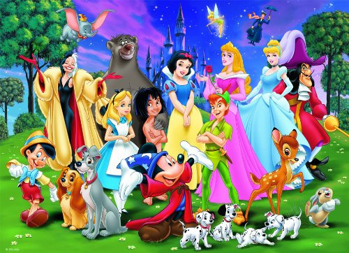 Ravensburger 10676 - Disney: Freunde, Puzzle mit 80 Teilen