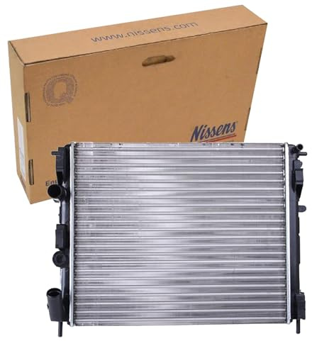 NISSENS 638081 Kühler, Motorkühlung | Kompatibel mit: NISSAN KUBISTAR Kasten, RENAULT CLIO II, KANGOO, KANGOO Express