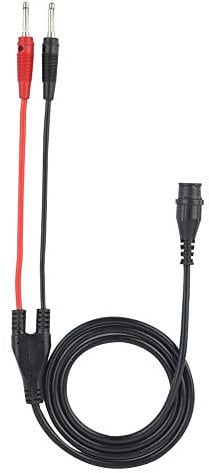 BNC Stecker Q9 auf Dual Bananenstecker Koaxialkabel Oszilloskop Messkabel 120 cm Stecker Messsondenkabel