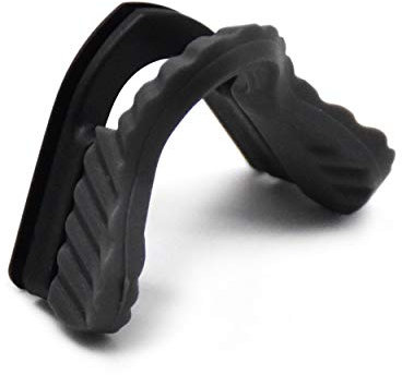 SOODASE Dark Grey Replacement Rubber Earsocks Nose Pads For Oakley M Frame Series Sunglasses