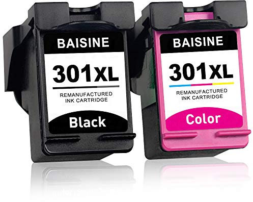 BAISINE 301XL Remanufactured for HP 301 301XL Druckerpatronen for HP Officejet 2620 4630 4632 4634 Deskjet 1000 1010 1050 1510 2000 2050 2510 2545 3050 3055 Envy 4500 4502 4503 4505 4507 5530
