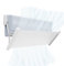 Deflector de aire acondicionado y aire acondicionado, 180 grados ajustable, longitud ajustable (blanco-1)