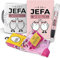 Super Regalo Personalizado para Jefas. A la jefa no se le tocan los Huevos. Taza, libreta, boli y Trio de Calcetines