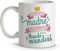 Tasse de fête des mères. Cadeaux originaux. Tasses petit-déjeuner originales. Différents motifs. MÈRE MONDIAL. Tasse en céramique 330 ml