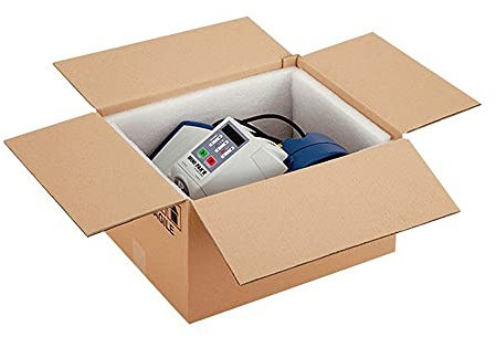 Propac Z-BOX605060 Kartons, zwei Wellen, Farbe Havanna, 60 x 50 x 60 cm, 20 Stück