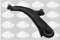 SASIC 7474016 Bras de suspension Essieu avant gauche & inférieur