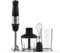 Taurus | Stabmixer -Set| 1000W | 20 Geschwindigkeitsstufen | Turbo-Funktion | 4 Edelstahlklingen | ergonomisch | Spritzschutz | inklusive Zubehör