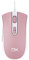 HyperX Pulsefire Core - RGB Gaming Mouse, Software Controlled RGB Light Effects & Macro Customization, Pixart 3327 Sensor up to 6,200DPI, 7 Programmable Buttons, Mouse Weight 87g - White/Pink