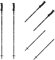 K2 Skis Damen Skistock Style ALU, Black, 10G3006