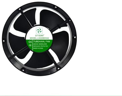 LX22060HA2 Ventilador de enfriamiento Ventilador de flujo axial silencioso industrial 220v