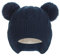 Creekstone Baby Beanie Hüte Kleinkind Bommelmütze, Warm, Weiche, mit Fleece Gefüttert, Kinder-Wintermütze für Baby, Mädchen, Jungen (DE/NL/SE/PL, Alter, 2 Jahre, 6 Jahre, Marineblau)