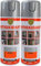 MORE FREE-Pintura Spray Antioxidante Metalizada Plata 400 Ml para las Superficies de Metal, Hierro y Aluminio,Pack de 2 Unidad