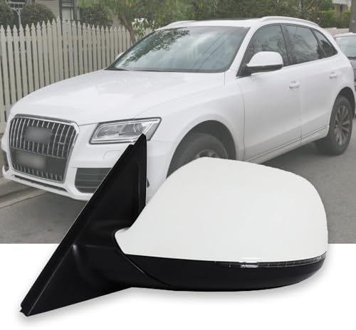 TiJeRa Außenspiegel Für Audi Q5 2009-2015 Beheizter Blinker Elektrisch Klappbarer Spiegel Ersatz 9 Draht