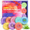 MeCids Duschbomben Set Dusche Dampfer Aromatherapie Duschtabletten mit ätherischen Ölen, Home Spa Bad Dampfer Set für Weihnachten Geburtstag Mutters Valentinstag (9-Pack)