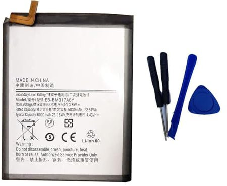 Centerpower 3.85V 6000mAh EB-BM317ABY Ersatz Akku Für Galaxy 2020 M31 M315F M31s M317F