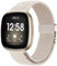 VELULYX Bracelet tressé en nylon compatible avec Fitbit Versa 3/Versa 4, bracelet élastique pour Fitbit Sense 2/Sense
