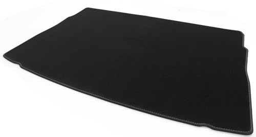 Kofferraummatte passend für Mercedes A124 W124 Cabrio Velours Matte Premium Autoteppich Kofferraum Schutzmatte Antirutsch Passgenau