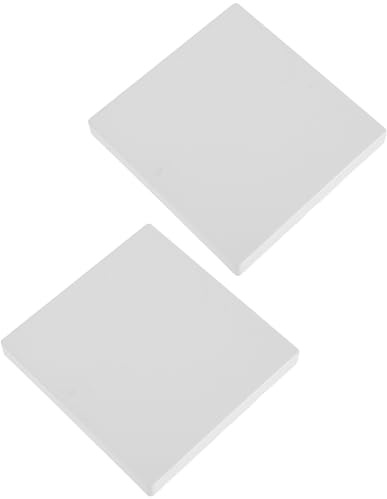 2 Pièces Couvercle de Prise Électrique Blanc Ultra-fin 86 | Plastique, Aspect Discret, Salon et Chambres, Masque les Défauts de L’emplacement