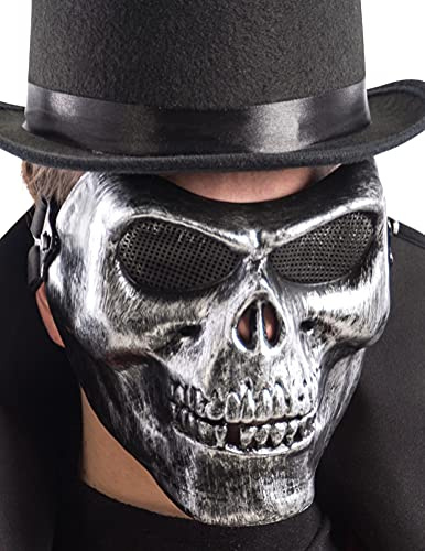 Carnival Toys 00999 - Halbmaske Totenkopf