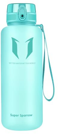 Super Sparrow Botella de Agua Deportiva - 1500ml - Sin BPA