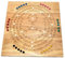 Knobelholz Blockring Barrikade Würfelspiel für 6 Spieler, rundes Spielfeld als großes Klappbrett Familienspiel, Unterhaltungspiel, Brettspiel, Kinderspiel, Gesellschaftsspiel
