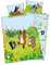 Familando Kinder Bettwäsche-Set Der kleine Maulwurf 100% Baumwolle Bettbezug 100 x 135 cm, Kopfkissenbezug 40 x 60 cm (100 x 135 cm, Renforce/Linon)