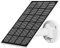 NIVIAN - Solarpanel für IP Überwachungskameras | Kompatibel mit Ezviz C3A und BC1C | Außenbereich IP65 | Einfache Installation mit 3m Kabel, Schwarz, 1 Unidad, Monokristalline