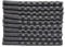 Müskaan 10er Set Geschirrtücher 100% Baumwolle 50x70 cm Schwarz 210 g/m² | Küchenhandtücher für Abtrocknen, Grubentücher zum Putzen, Fusselfrei Geschirrhandtücher, Küchentücher saugstark, Geschirrtuch
