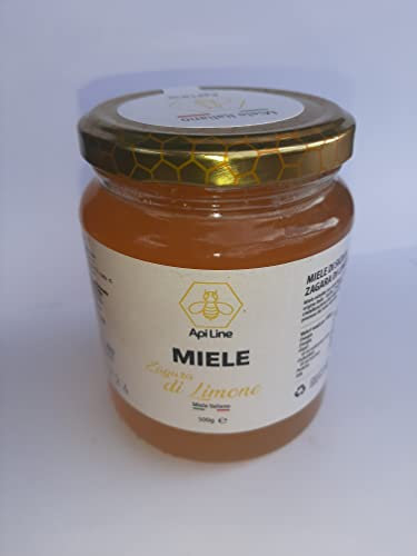 Miele di Sicilia - Zagara di Limone - Api Line - 500 Gr - Naturale al 100%