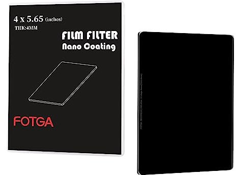 FOTGA Nano 4x5.65 ND1000 Graufilter, optisches Glas ND3.0 (10 Stops) mehrschichtige Beschichtungen, MC Cinema Square ND Filter für 4x5.65 Zoll Matte Box Filter Trays Holder Filmmaking Video Making