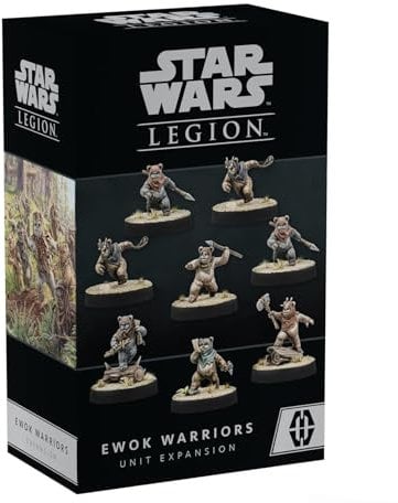 Atomic Mass Games Star Wars Legion Ewok Warriors Erweiterung - 2 Spieler Kampfspiel - Figurspiel - Strategiespiel für Erwachsene und Jugendliche - ab 14 Jahren - Durchschnittliche Spielzeit