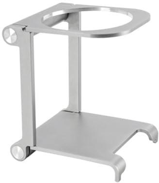 Hopbucan Foldable Coffee Drip Holder Aluminium Alloy Support Stand Espresso Portable Travel Outdoor with Tool Coffee Machine Stand 8 x 9.5 x 11 cm