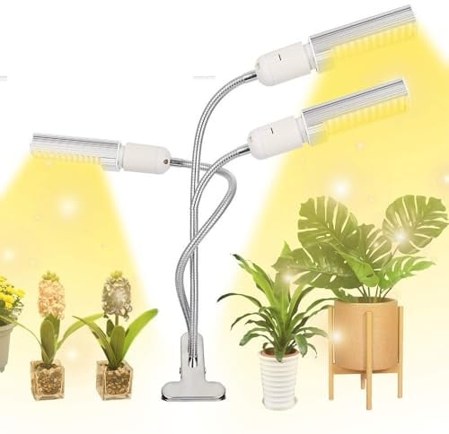 JOJIDE Pflanzenlampe, Timer Funktion LED Wachsen Licht 5V USB Volle Spektrum for Indoor Lampe Pflanze Topf Gemüse Blume Dimmbar