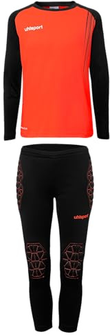uhlsport Impulse Torwart Set Junior - Torwart-Trikot-Set aus Oberteil und Hose