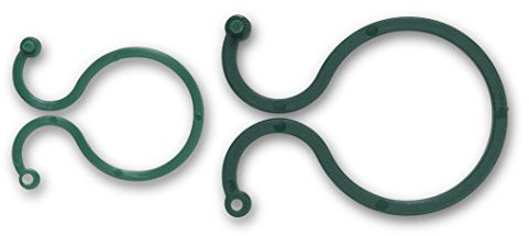 Windhager 06216 Lot de 25 Attaches circulaires pour Tuteurs