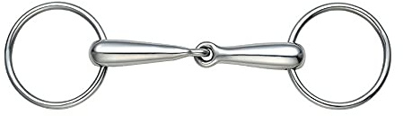 Shires Hollow Mouth Loose Ring Snaffle