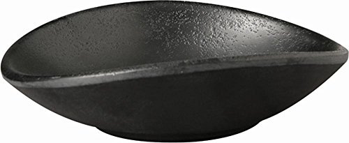 APS 83730 Schale ZEN, 11 x 10 cm, Höhe 3 cm, 0,04 Liter, Melamin, weiß, Steinoptik