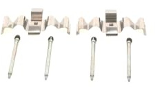 BOSCH Zubehörsatz, Scheibenbremsbelag 1987474411