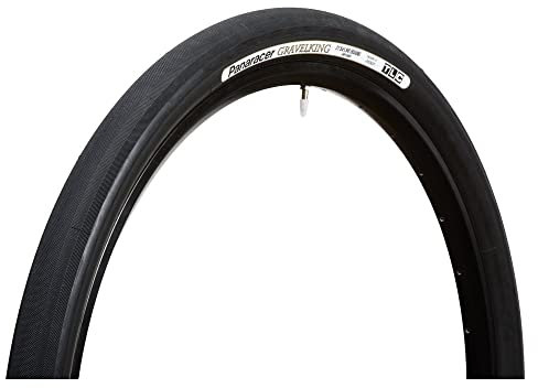 Panaracer GravelKing Slick TLC - Neumático Plegable, Color Negro, 27,5 x 1,50