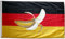 Flaggenfritze Fahne/Flagge Deutschland Bananenrepublik + gratis Sticker