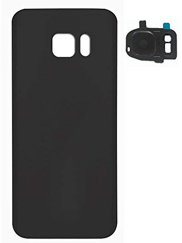 UU FIX Coque arrière de batterie avec vitre de caméra arrière pour Samsung Galaxy S7 (SM-G930F) Noir