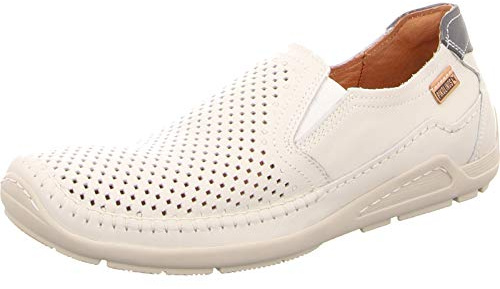 Pikolinos Azores Herren Mokassins | aus Leder | Weiß